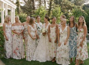 40 Floral Print Bridesmaid Dresses That Made Us Do A Double Take